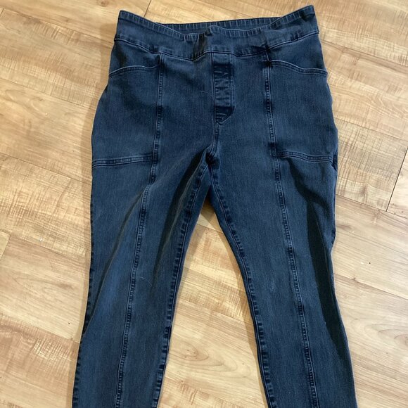 Jean-Netics Pull-On Skinny Jeans - Picture 1 of 2